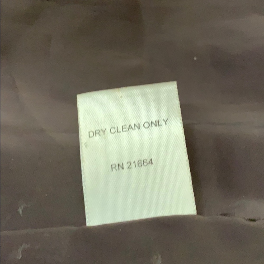 Brown pinstripe Talbots blazer size 14 - Picture 3 of 4